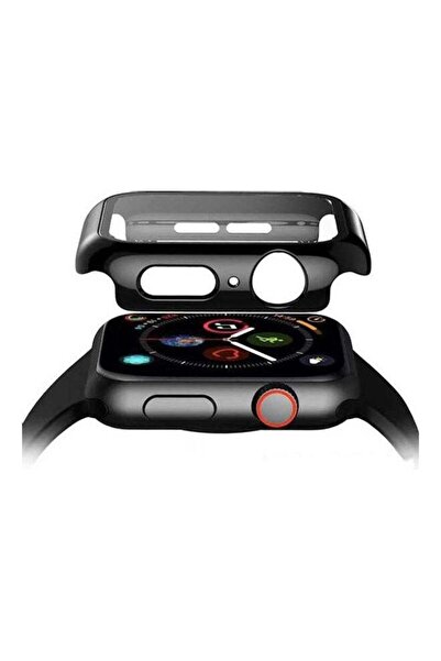 Generic واقي شاشة كامل 360 درجة مع إطار منحني الحافة لساعة Apple Watch مقاس 4...