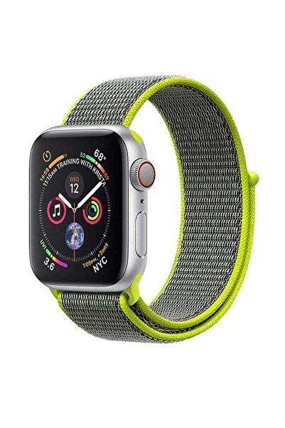Promate Premium Nylon Weave Mesh Band with Dense Loop and Adjustable Wrist Strap For Apple Watch Ser