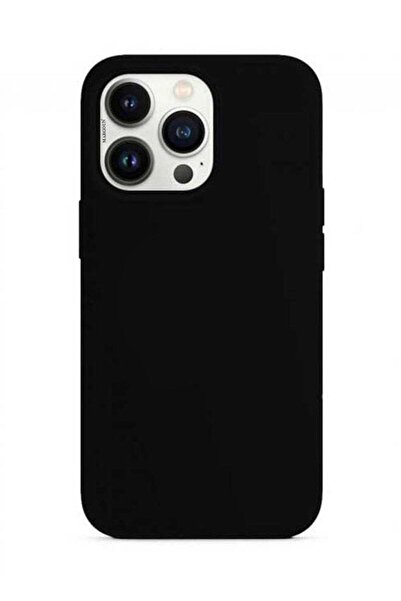 Margoun Protective Silicone Case Cover For iPhone 13 Pro (6.1 inch) Black