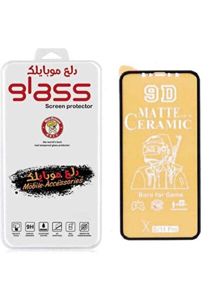 Generic Nano Ceramic Anti Fingerprint Soft Screen Protector For Iphone X/11 Pro Clear/Black