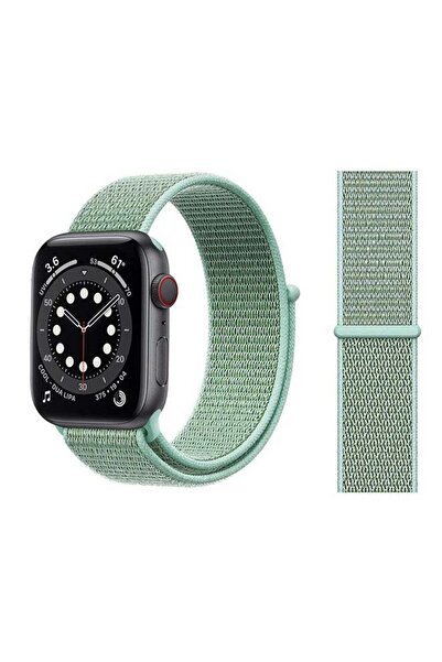 Perfii سوار بديل لساعة Apple Watch Series 6/SE/5/4/3/2/1 باللون الأخضر البحري