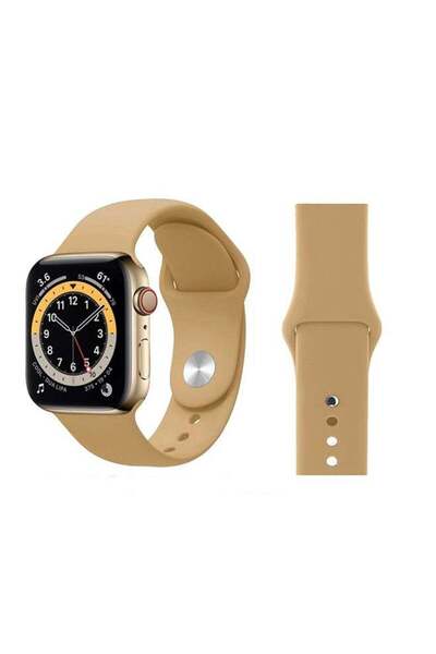 Perfii سوار بديل لساعة Apple Watch Series 6/SE/5/4/3/2/1 لون الجوز