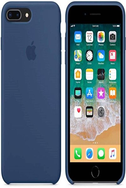 Generic غطاء حماية لهاتف Apple iPhone 7 Plus/8 Plus أزرق داكن