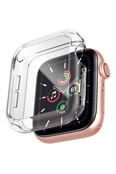 Margoun غطاء حماية شفاف لساعة أبل سيريز 6/5/4/3/2/1 مقاس 38 مم