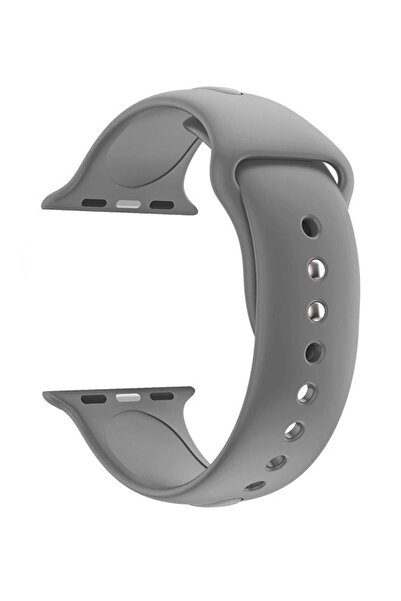 Generic Replacement Silicone Wrist Band For Apple Watch Series 4 40mm Grey