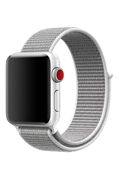 TraMx سوار بديل لساعة Apple Watch Series 1/2/3 مقاس 38 مم صدفي