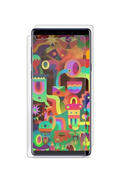 Generic واقي شاشة زجاجي مقوى لهاتف سامسونج جالاكسي نوت 9 شفاف