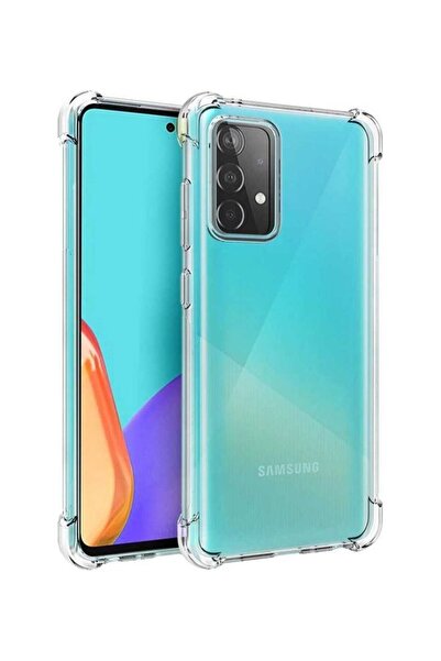 Generic جراب واقٍ مرن ناعم من مادة TPU مقاوم للخدش لهاتف Samsung Galaxy A52 شفاف