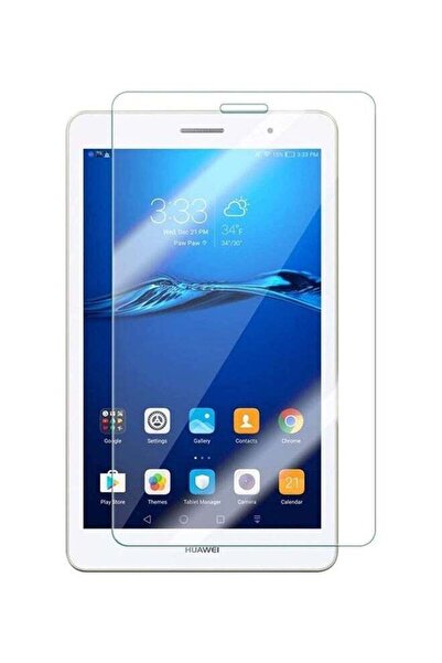 Huawei واقي شاشة زجاجي مقوى شفاف لجهاز MediaPad T3