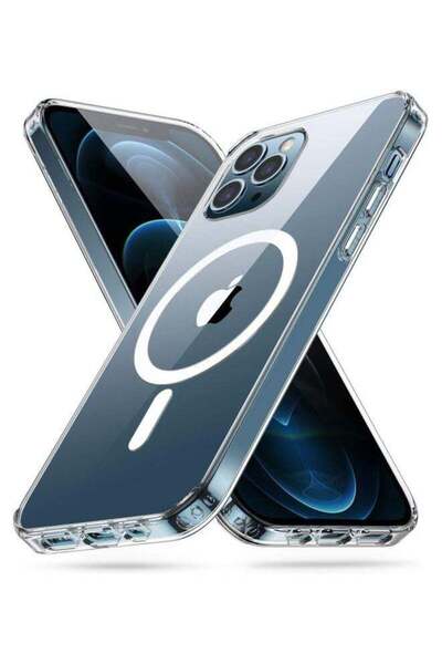 ROCK POW غطاء حماية شفاف لهاتف iPhone 12/12 Pro