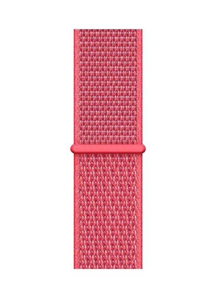 Perfii سوار نايلون بديل لساعة Apple Watch Series 5/4/3/2/1 - وردي كركدي