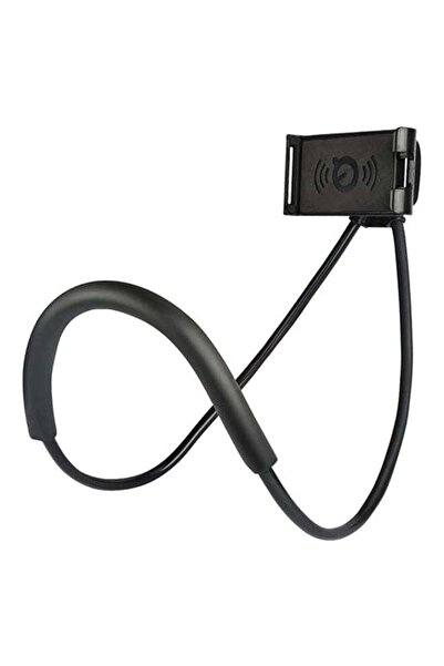 Generic Multi-Function Hanging Neck Mobile Phone Mount Black