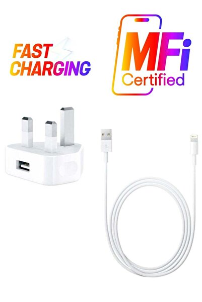 Generic كابل شحن ومزامنة بيانات Lightning أبيض