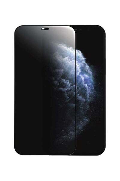 Joyroom واقي شاشة زجاجي مقوى 2.5D عالي الجودة لحماية الخصوصية لهاتف iPhone 12 Mini شفاف