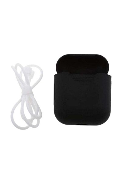 Generic PodSkinz Protecting Case Cover For Apple AirPods Black