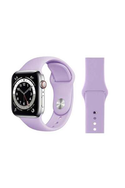 Perfii سوار بديل لساعة Apple Watch Series 6/SE/5/4/3/2/1، بنفسجي فاتح