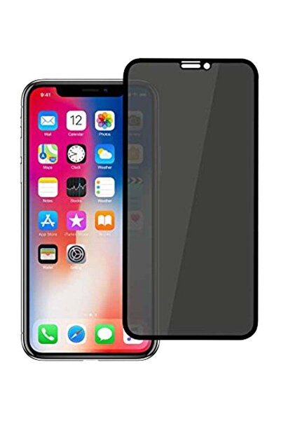 Generic Privacy Full Glass Screen Protector For Apple iPhone 11 Black