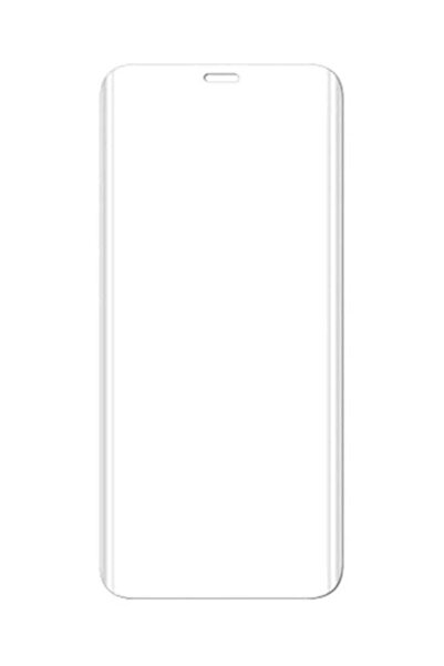 Muzz واقي شاشة زجاجي ثلاثي الأبعاد لهاتف سامسونج جالاكسي S9 بلس شفاف