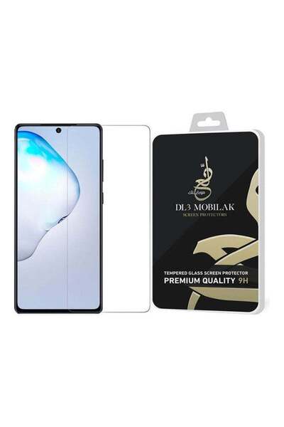 Dl3 Mobilk واقي شاشة زجاجي شفاف لهاتف سامسونج جالكسي نوت 20