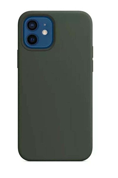 Generic غطاء سيليكون مرن وعصري لهاتف iPhone 11 لون زيتوني