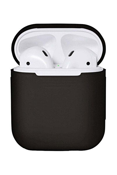 Generic غطاء حماية للشحن لسماعات ابل ايربودز - لون أسود