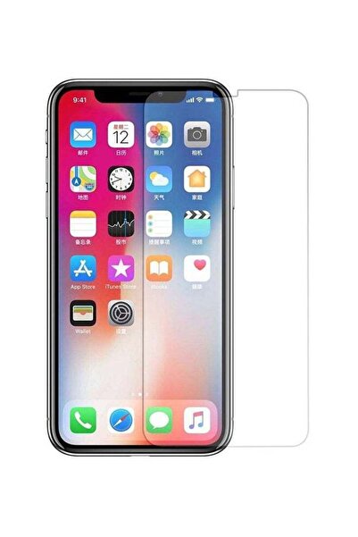 Lito واقي شاشة زجاجي مقوى 2.5D فاخر لهاتف Apple iPhone X