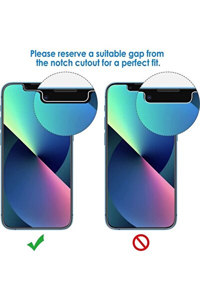 ICS Tempered Glass Film Screen Protector Compatible with Apple iPhone 13 Pro Max 6.7-Inch Clear