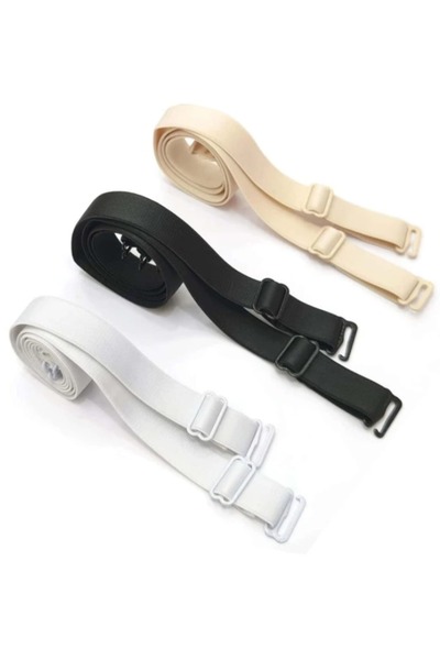 Fstyle Adjustable Bra Straps Set of 3 Pairs