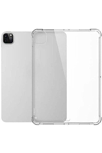 Generic Ultra Slim Soft Silicone Back Case Cover With Bumper Frame For iPad Pro 2020 Clear