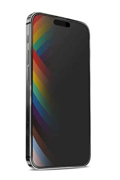 Generic ملصق حماية الخصوصية مصنوع من الزجاج المقوى لجهاز iPhone 15Pro Max