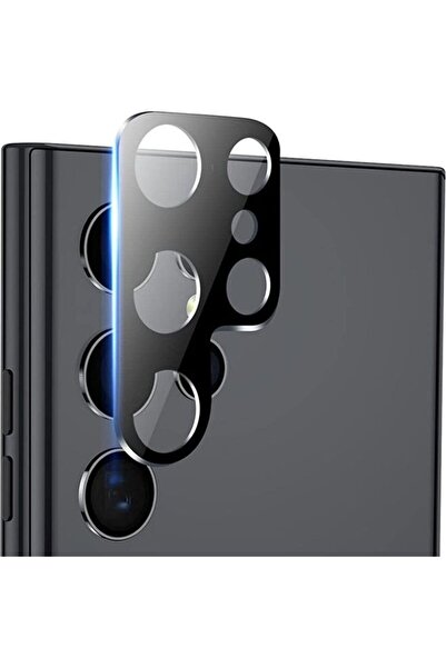 Margoun واقي عدسة الكاميرا لهاتف سامسونج جالاكسي S23 ألترا، مصنوع من زجاج مقو...