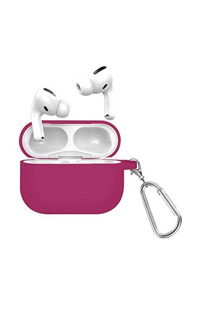 Margoun غطاء حماية من السيليكون مع خطاف تثبيت لسماعات Apple AirPods Pro باللو...