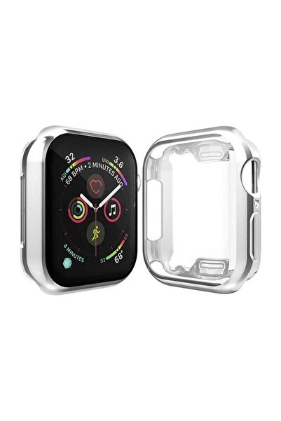 Foxcon غطاء حماية شفاف لجهاز Apple Series 5/4 مقاس 44 مم