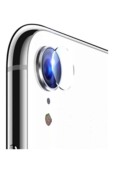 Muzz واقي عدسة الكاميرا الخلفية لجهاز Apple iPhone XR شفاف