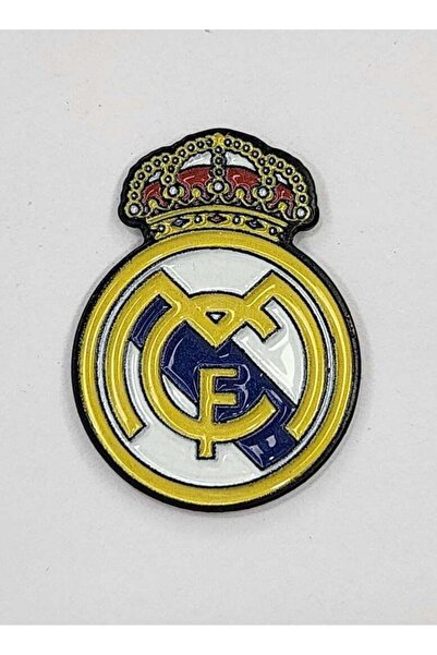 Generic شعار نادي ريال مدريد المعدني للهواتف المحمولة والأماكن الملساء