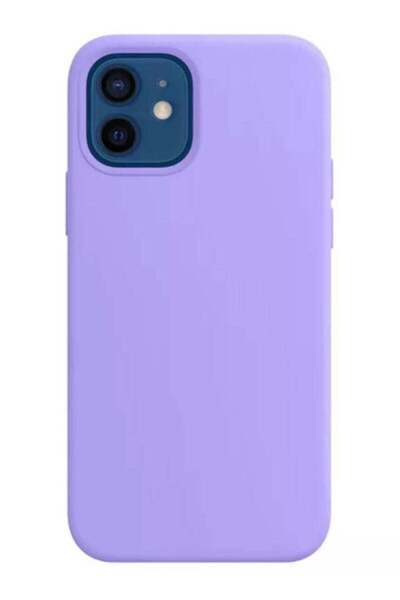 Generic Flexible and modern silicone case for iPhone 12 Light mauve color