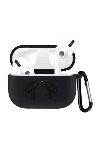 Generic Silicone Wireless Charging Case Cover For Earbuds Black