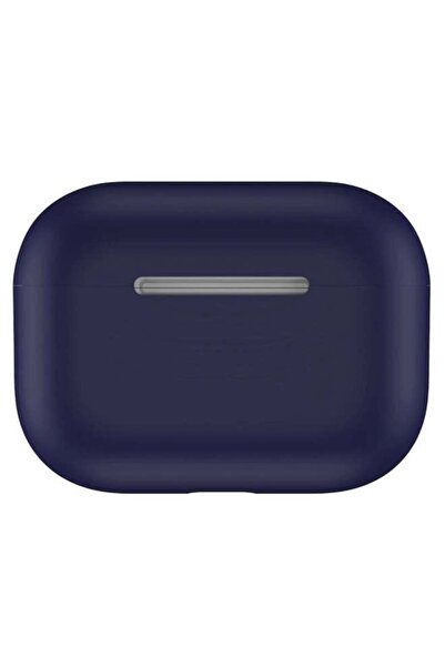 Generic غطاء حماية فائق النحافة لسماعات أبل إيربودز برو - أزرق داكن