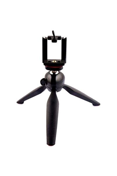 Generic حامل ثلاثي محمول من Yunteng مع حامل مشبك أسود/أحمر