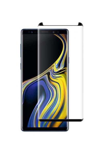 Generic 3D Tempered Glass Screen Protector For Samsung Galaxy Note 9 Clear/Black