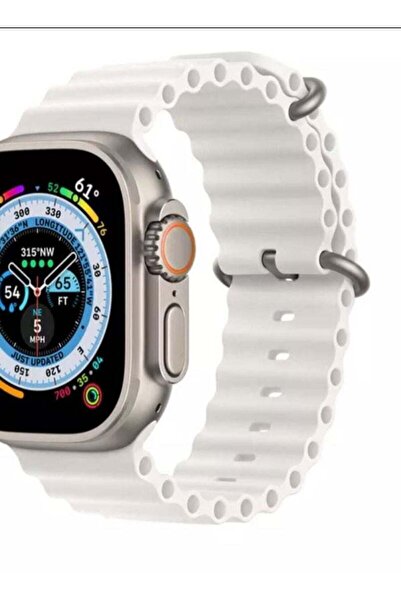 Generic New Shape Rubber Band for Apple Watch Light Beige Size 42mm