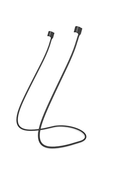 ATREE حامل سلكي رياضي لسماعات آبل إيربودز - أسود