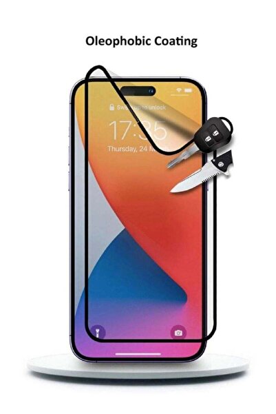 Generic ملصق نانو سيراميك غير لامع مضاد لبصمات الأصابع لجهاز iPhone 14Pro Max
