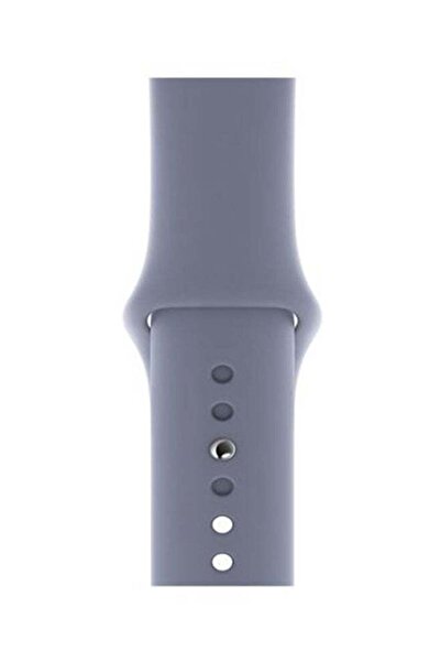 Perfii سوار بديل صلب لساعة Apple Watch Series 5/4/3/2/1 باللون الرمادي اللافندر