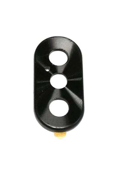 Generic غطاء حماية للعدسات لهاتف Apple iPhone X أسود