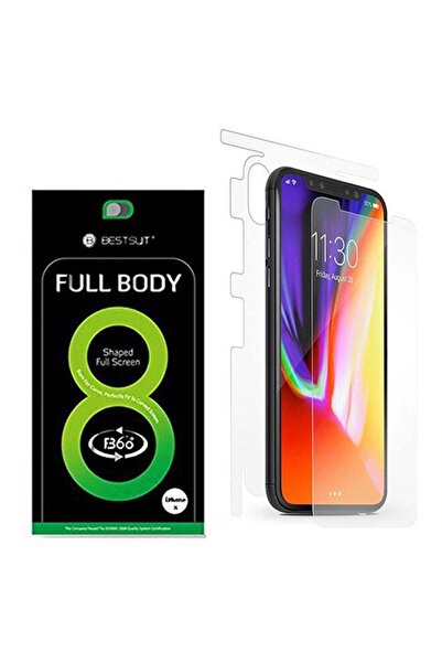 BestSuit واقي شاشة لجهاز Apple iPhone X متعدد الألوان