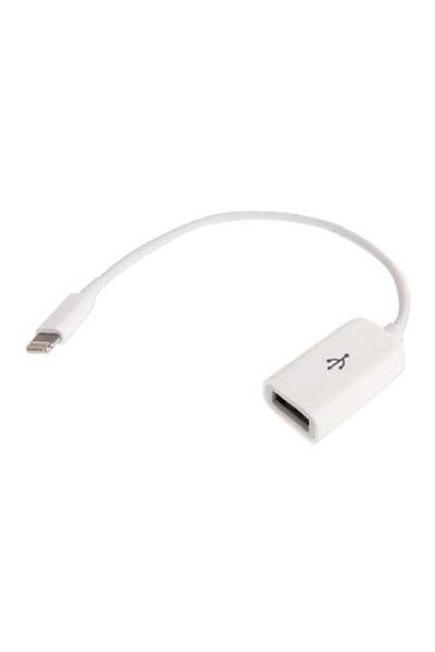 Generic USB To Lightning OTG Adapter White