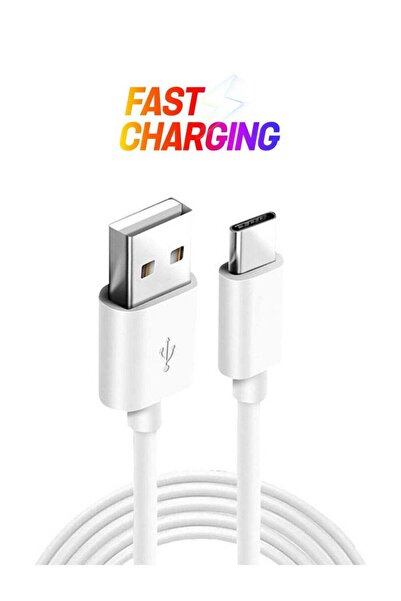 Generic كابل شحن فائق السرعة USB-A إلى Micro 2.1A أبيض