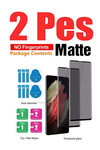 Generic قطعتان من ملصقات حماية الشاشة الهيدروجيل غير اللامعة لهاتف Honor X6s