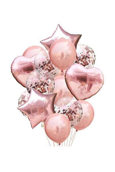 sharpdo Decorative Birthday Wedding Party Inflatable Balloon Set With Confetti